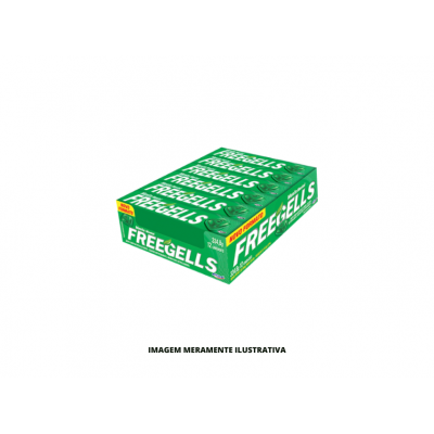 DROPS FREEGELLS MENTA RICLAN 1X12X27,9G